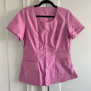 BUBBLEGUM PINK JANUU SCRUB SET MEDIUM!!